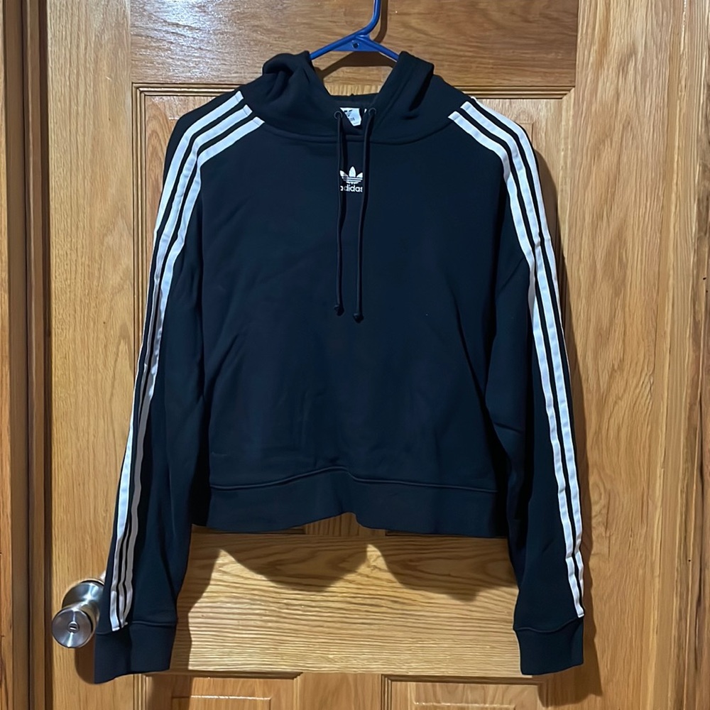 Adidas crop hoodie